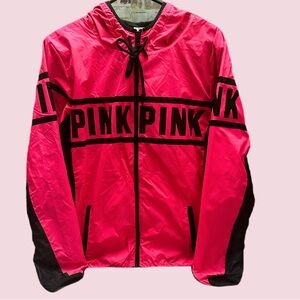 PINK Victoria's Secret Black Garment Jacket XS Limited Edition
